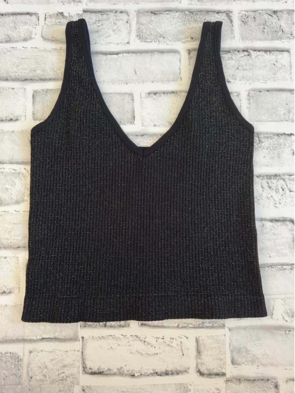 Women’s Intimately Free Free People black metallic cami M/L